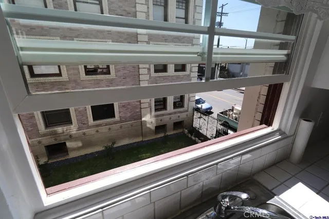 a view of a living room