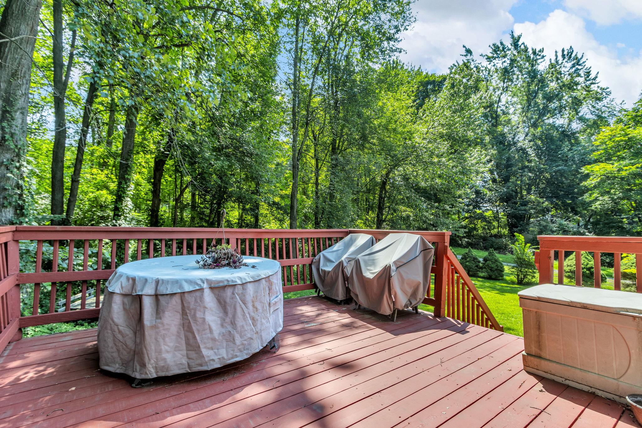 14 Griffen Road Brewster, NY 10509 - Photo 27 of 30 a view of balcony with wooden floor and outdoor seating