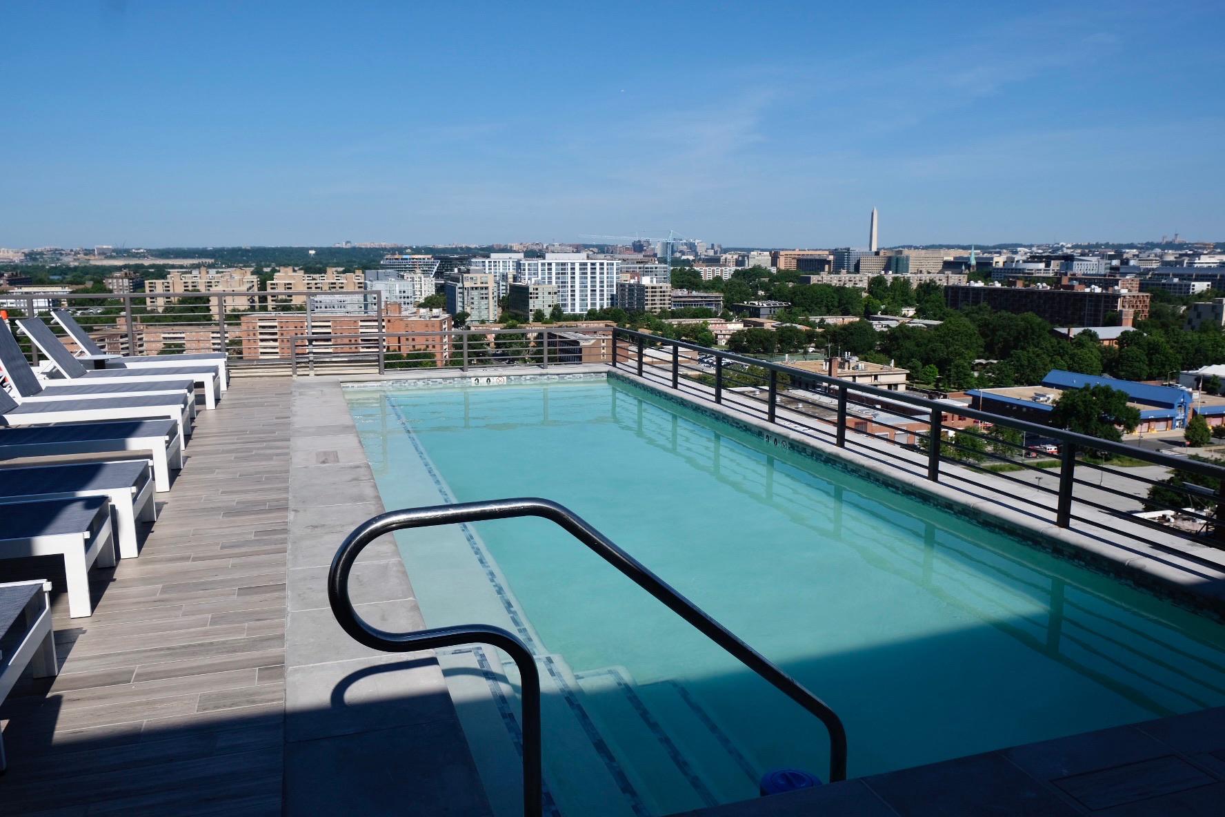 1211 Van Street Southeast, Unit TH1C Washington, DC 20003 - Photo 13 of 31 Rooftop Pool.