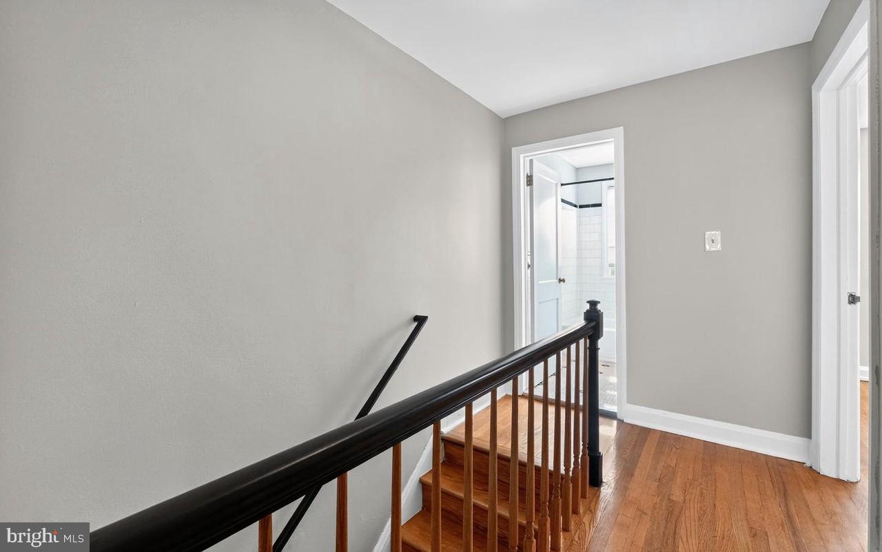 60 South Hawthorne Road Middle River, MD 21220 - Photo 12 of 18 a view of a hallway with wooden floor and entryway
