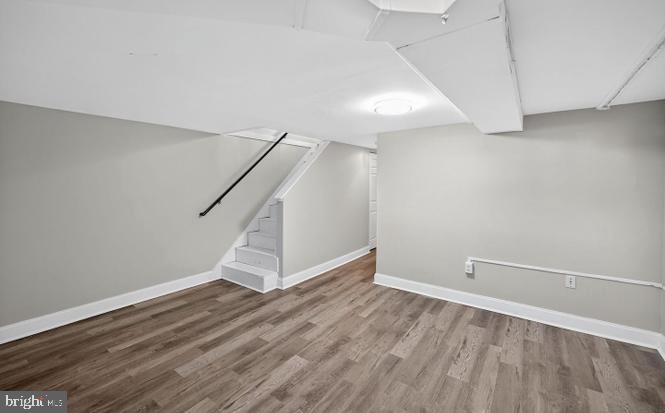60 South Hawthorne Road Middle River, MD 21220 - Photo 4 of 18 an empty room with wooden floor and white walls