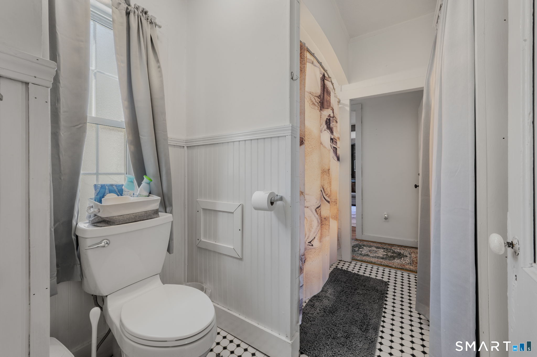 22 West High Street East Hampton, CT 06424 - Photo 12 of 40 a bathroom with a toilet and a shower