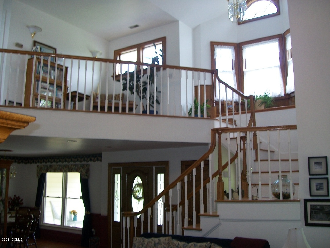 166 Shell Landing Road Beaufort, NC 28516 - Photo 17 of 29 Loft view from 1st floor