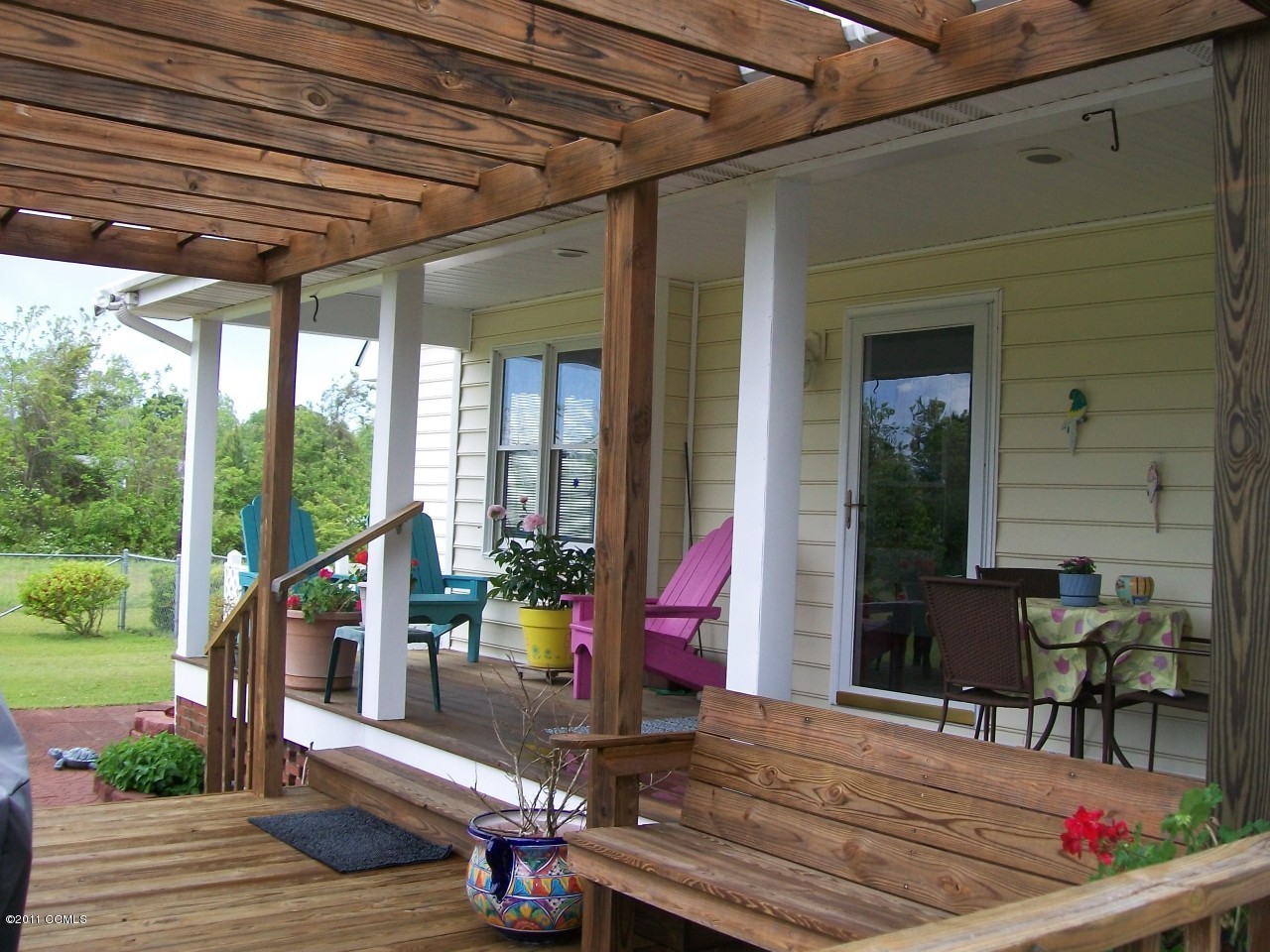 166 Shell Landing Road Beaufort, NC 28516 - Photo 29 of 29 Rear deck/porch
