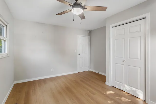 wooden floor in an empty room