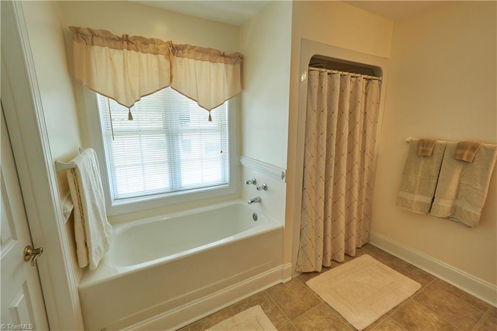 3337 New Salem Road Climax, NC 27233 - Photo 15 of 30 Separate Shower and Tub in Master Bath