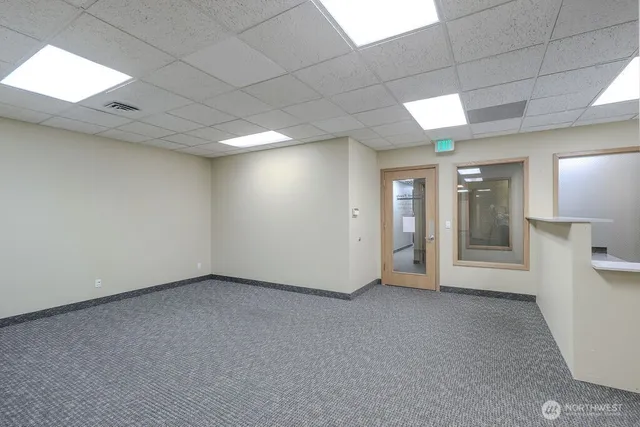 a view of empty room