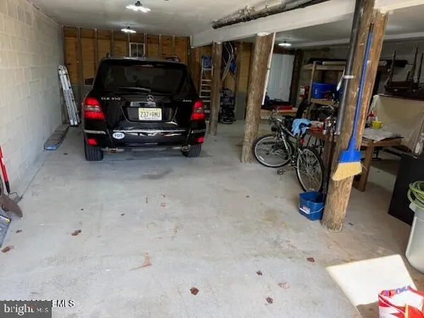 a view of car garage
