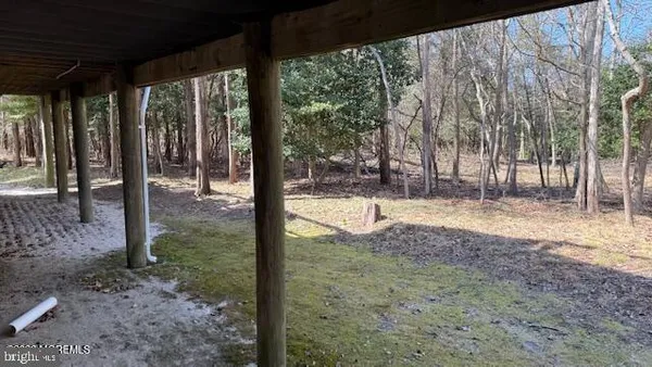 a view of outdoor space with garden