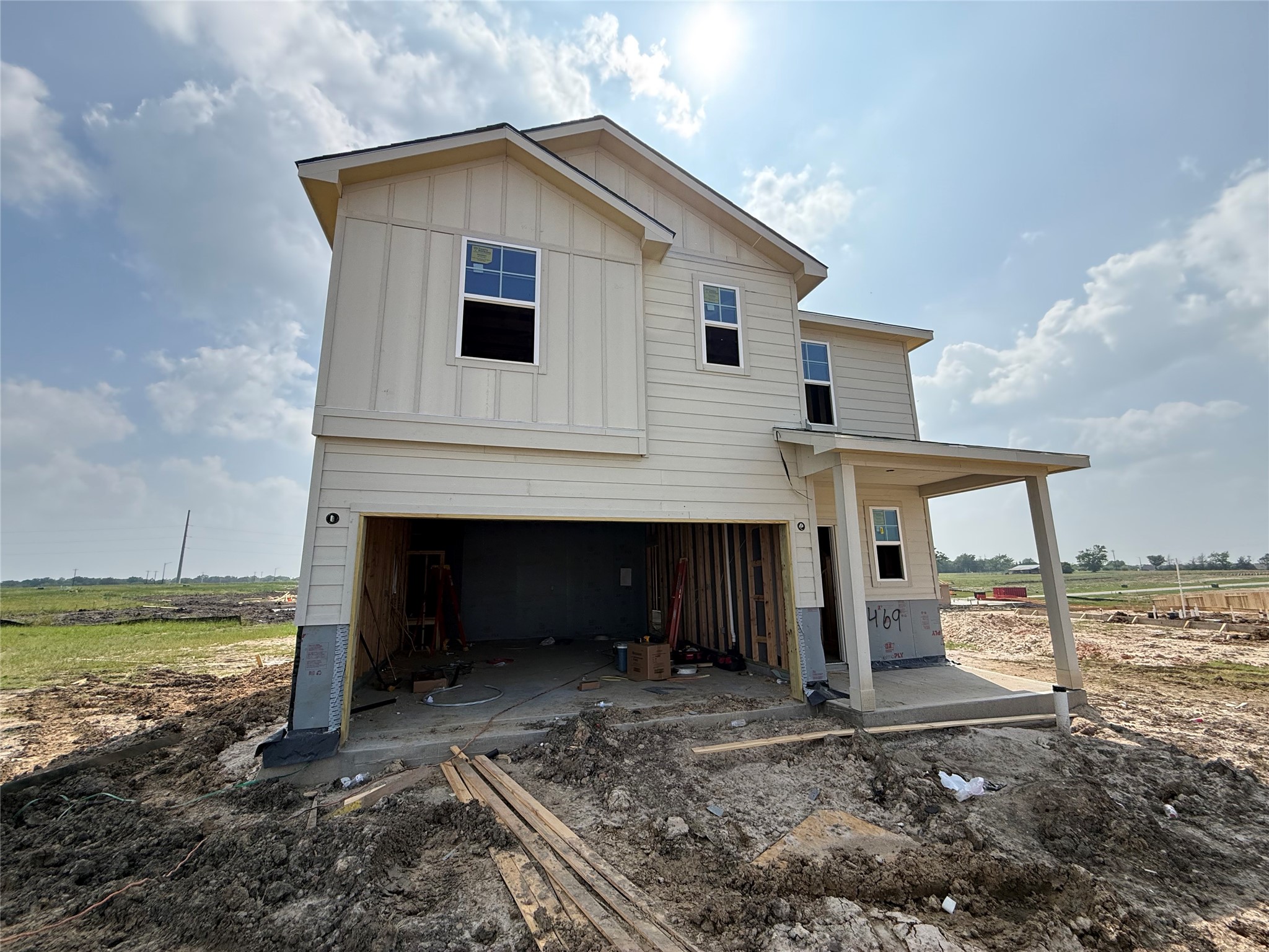 4469 Wisenbaker Way Bryan, TX 77845 - Photo 20 of 25 a view of a house with backyard and sitting area