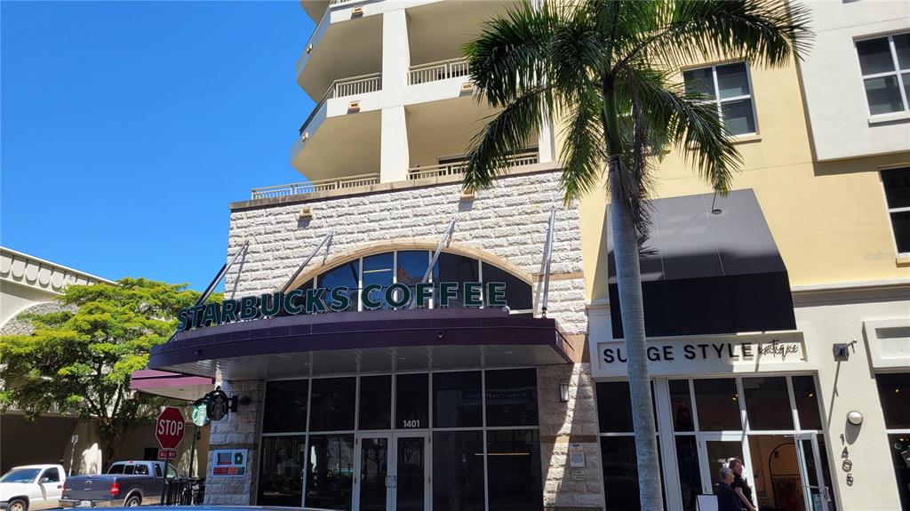 50 Central Avenue, Unit 16A Sarasota, FL 34236 - Photo 43 of 44 front view of a house with a balcony