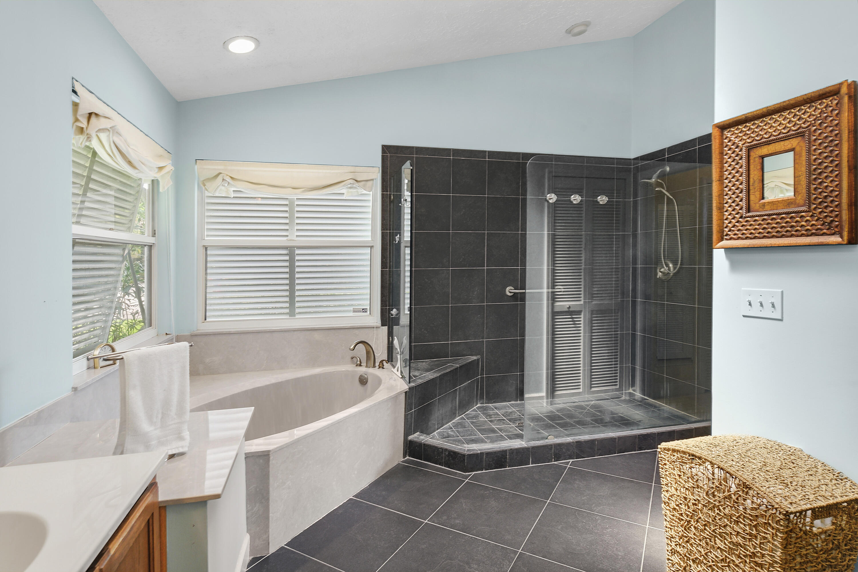 4240 Southeast Happy Lane Stuart, FL 34997 - Photo 18 of 39 Seperate Shower and Tub