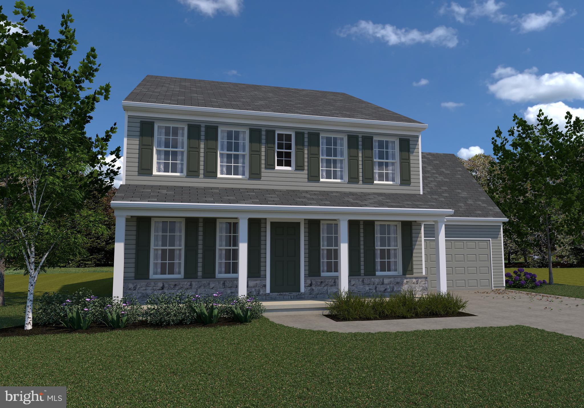 404 Royal Hunt Way Lititz, PA 17543 - Photo 1 of 1 a front view of a house with a yard and garage