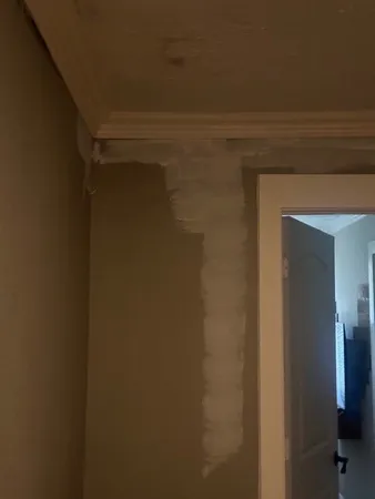 a close up view of a bathroom