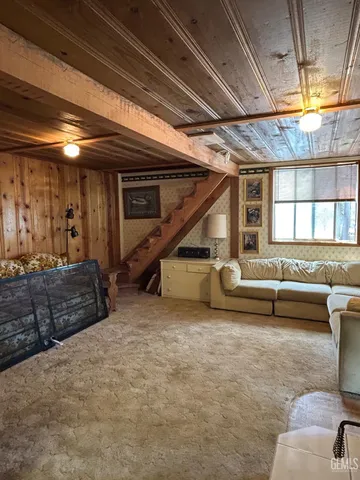 a view of a porch with furniture and a couch