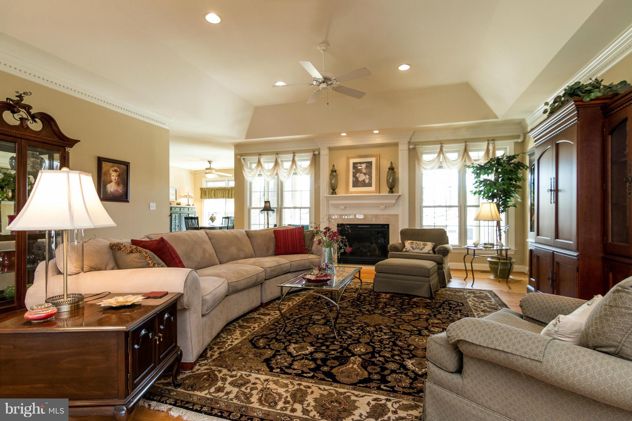 781 Lone Tree Road Westminster, MD 21157 - Photo 4 of 30 a living room with furniture and a fireplace