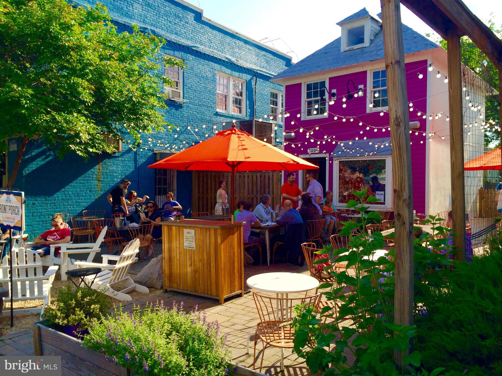 728 West Glebe Road Alexandria, VA 22305 - Photo 22 of 28 a view of a cafe with sitting area