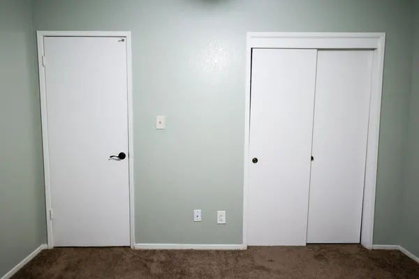 a view of a room with window