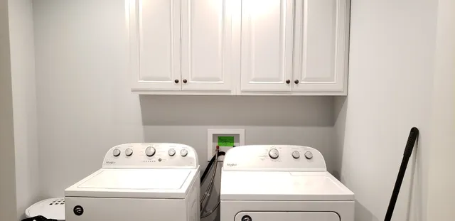 a view of washer and dryer