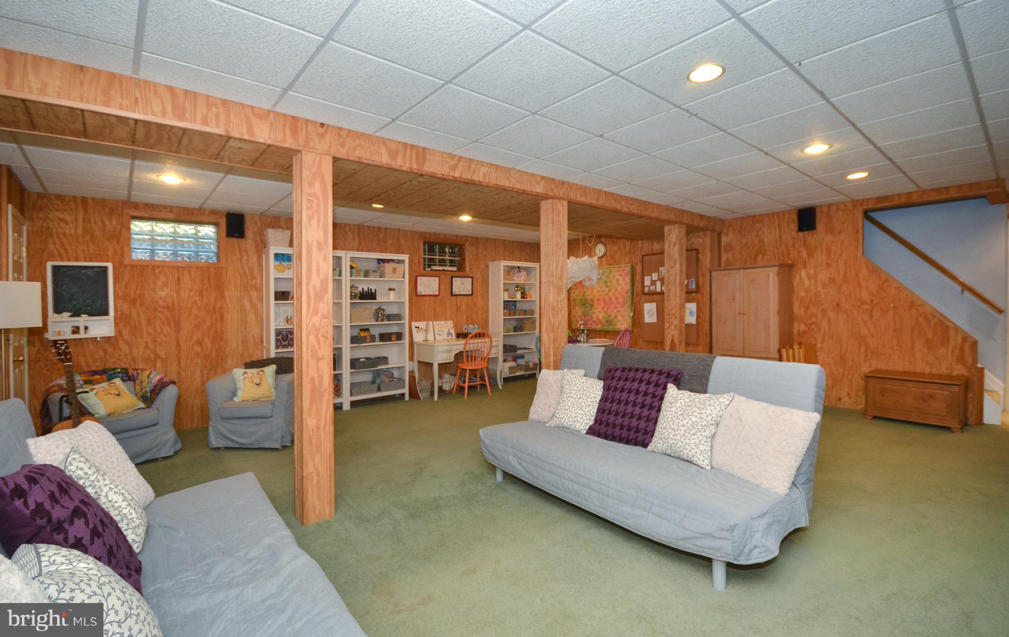14608 Quaker Bottom Road Sparks, MD 21152 - Photo 18 of 24 FINISHED LOWER LEVEL REC ROOM