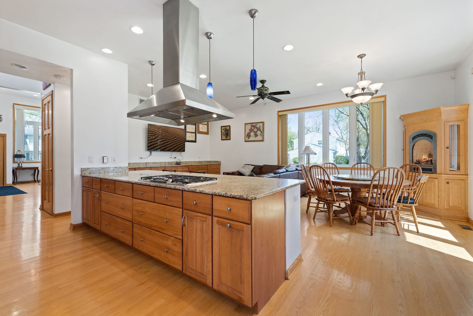 696 Lombardy Lane Deerfield, IL 60015 - Photo 7 of 26 a open kitchen with stainless steel appliances granite countertop a stove and a refrigerator