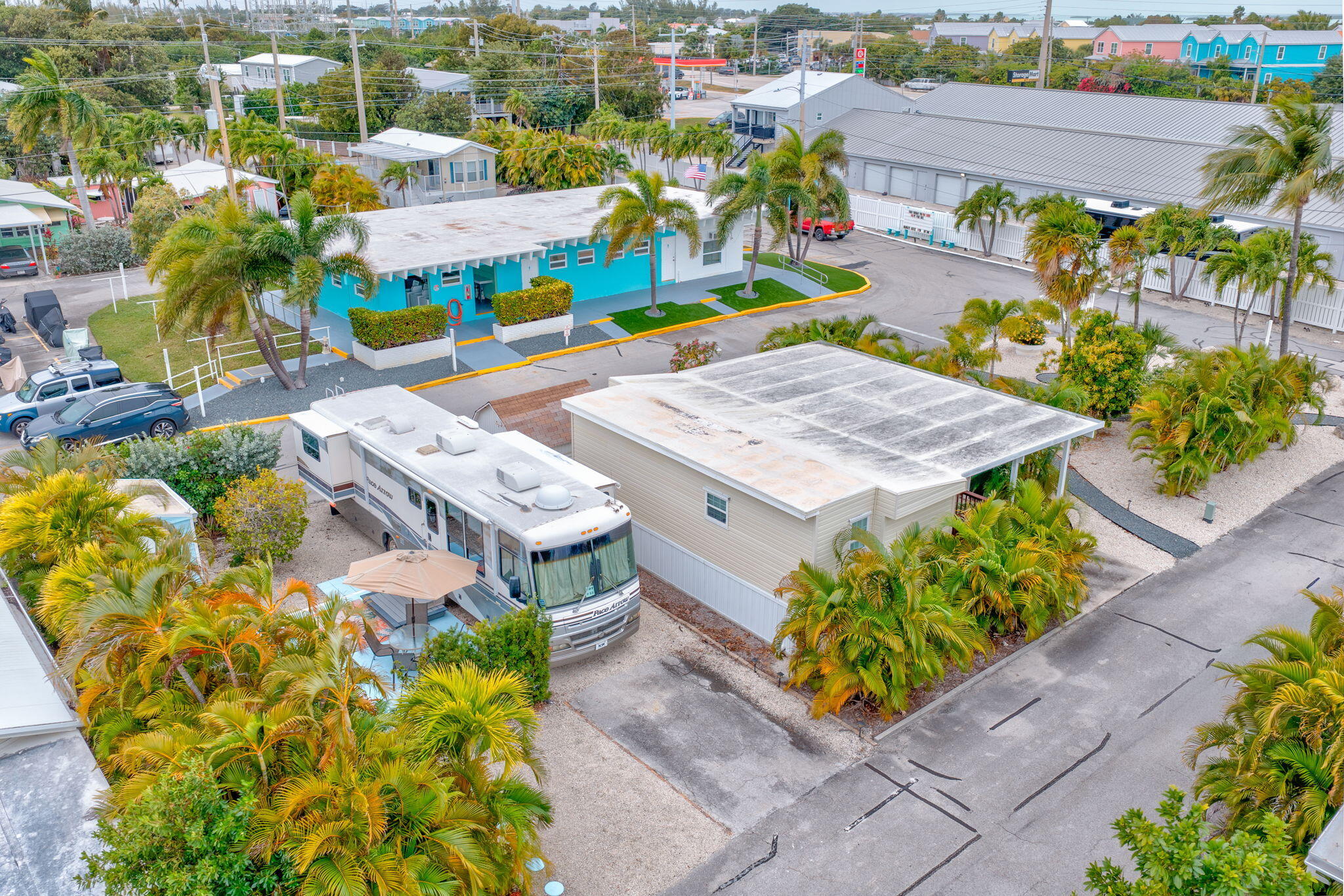55 Boca Chica Road, Unit 53 Key West, FL 33040 - Photo 14 of 35 an aerial view of a house with outdoor space