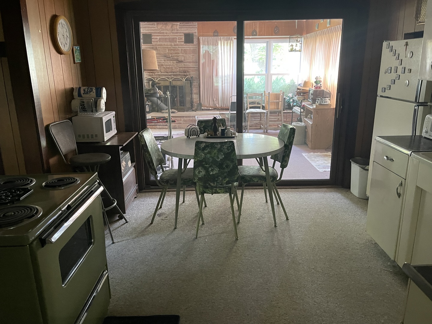 308 High Street Putnam, IL 61560 - Photo 13 of 21 a view of a dining room with furniture window and outside view