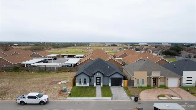 a view of a house with a ocean view