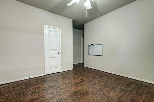 wooden floor in an empty room