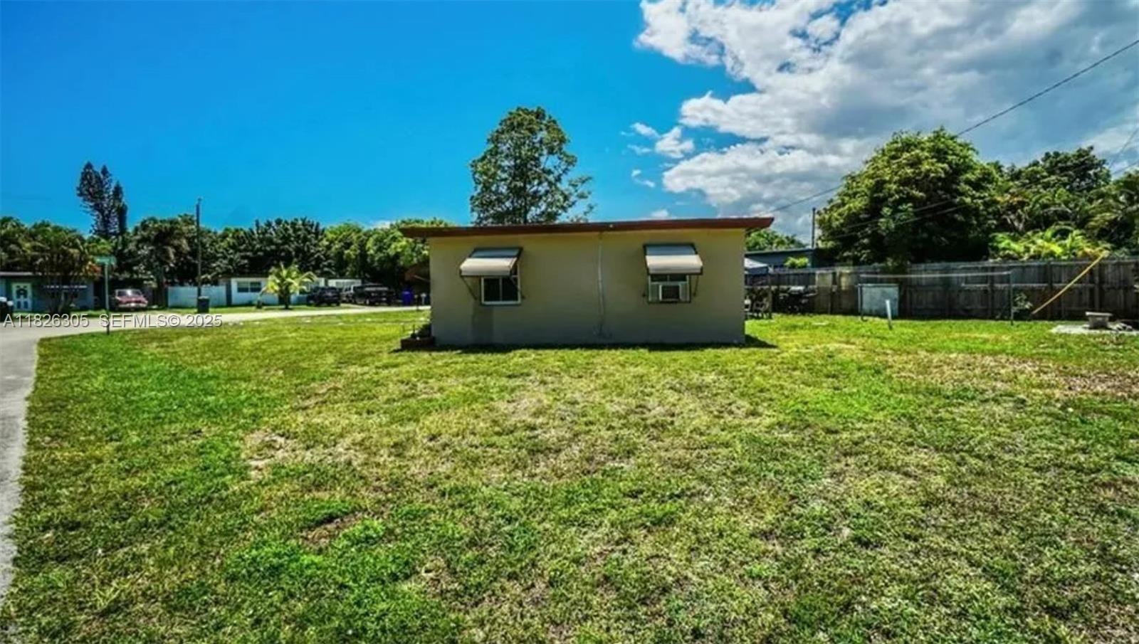 6103 Monroe Street Hollywood, FL 33023 - Photo 4 of 9 a view of a back yard