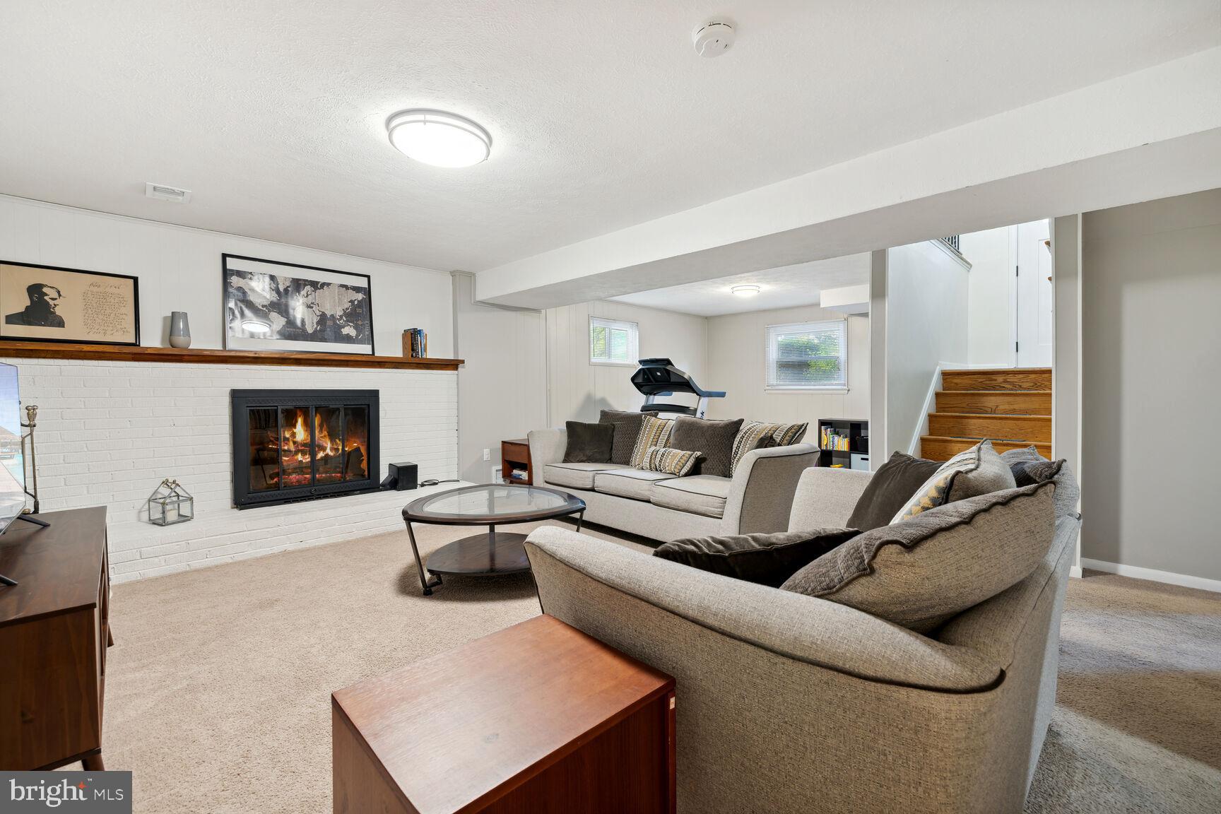 240 Rolling Road Gaithersburg, MD 20877 - Photo 13 of 20 Lower Level Living Room