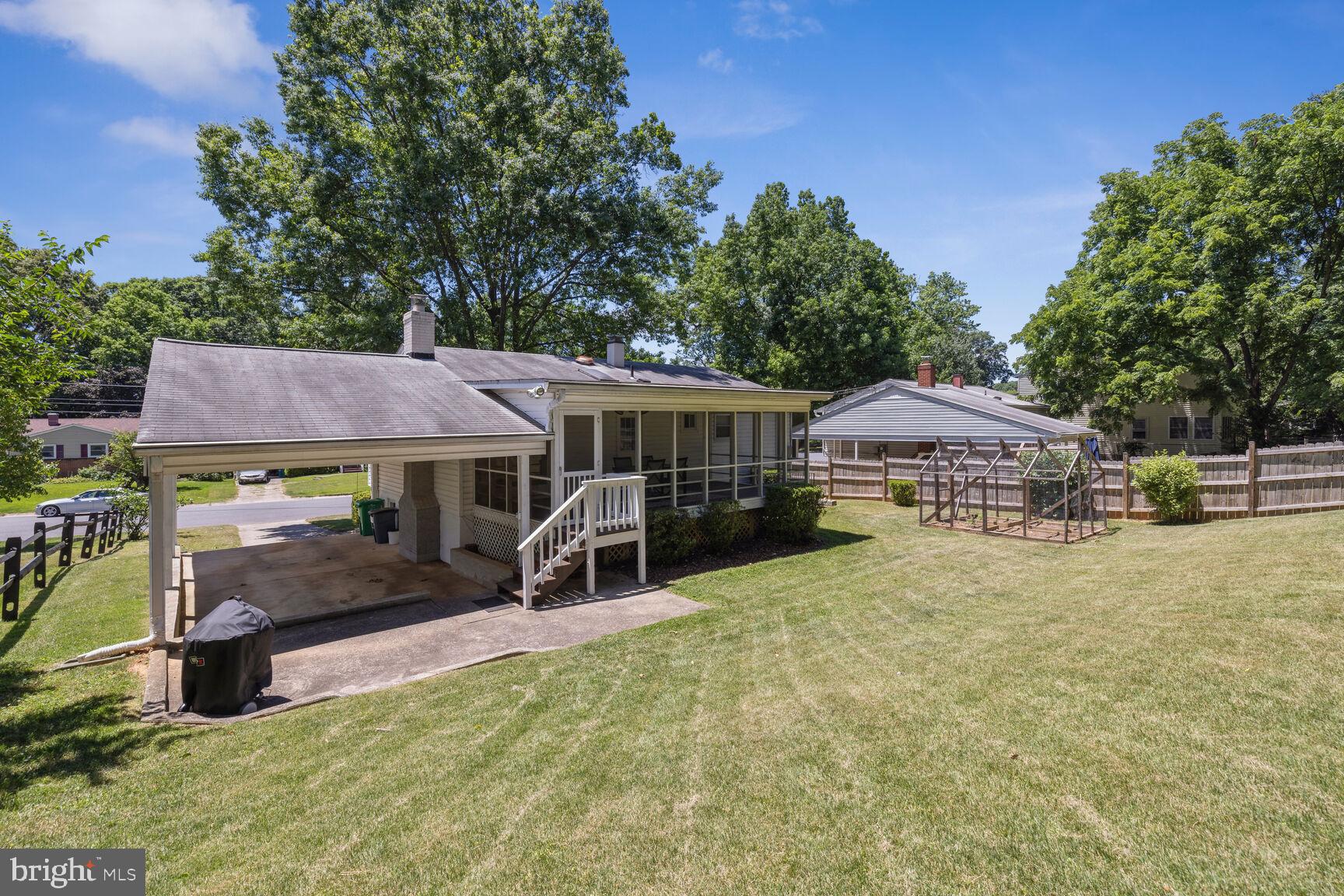240 Rolling Road Gaithersburg, MD 20877 - Photo 18 of 20 Rear Exterior with Garden