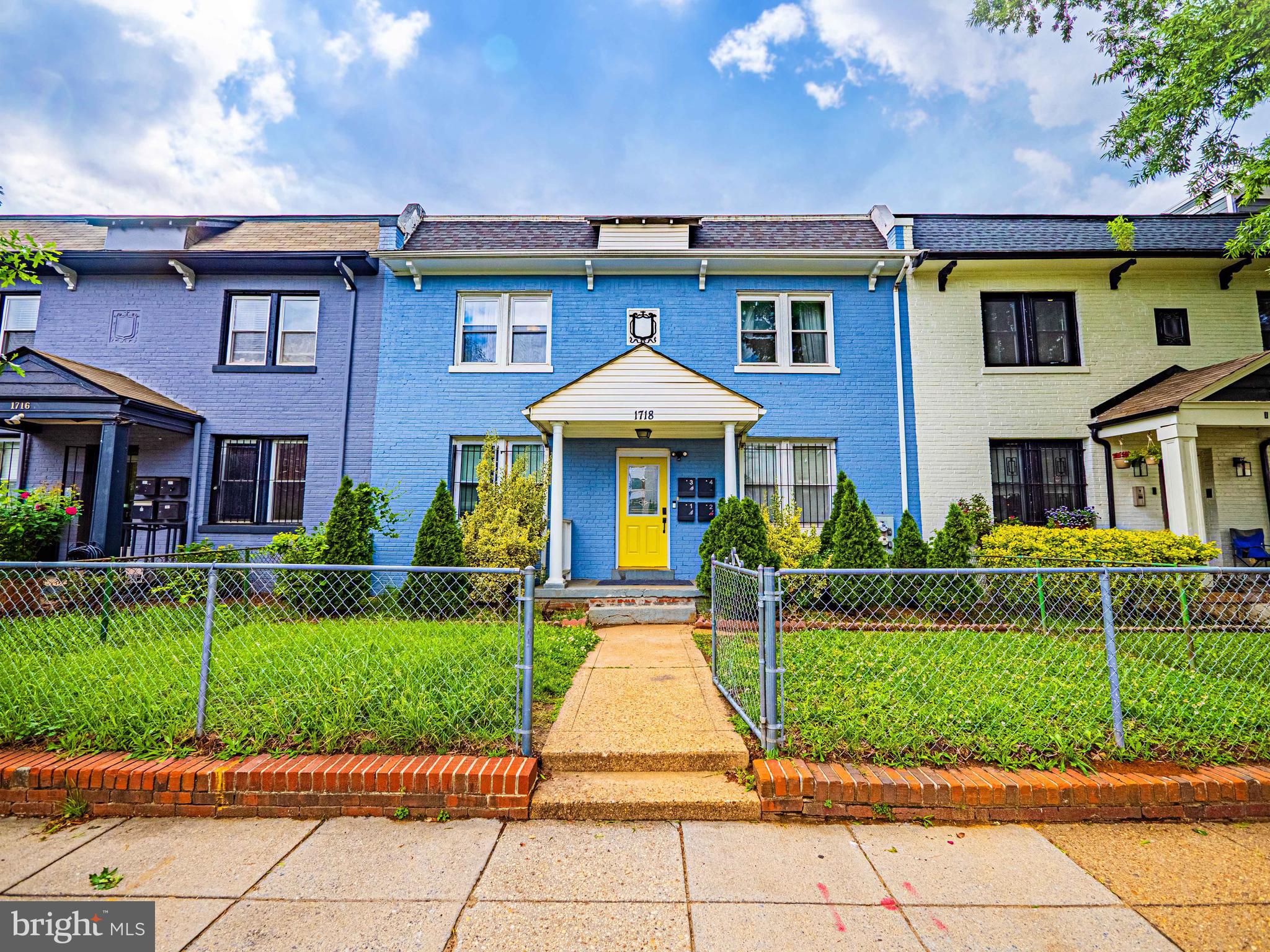 1718 West Virginia Avenue Northeast, Unit 1 Washington, DC 20002 - Photo 1 of 12 a front view of house with yard