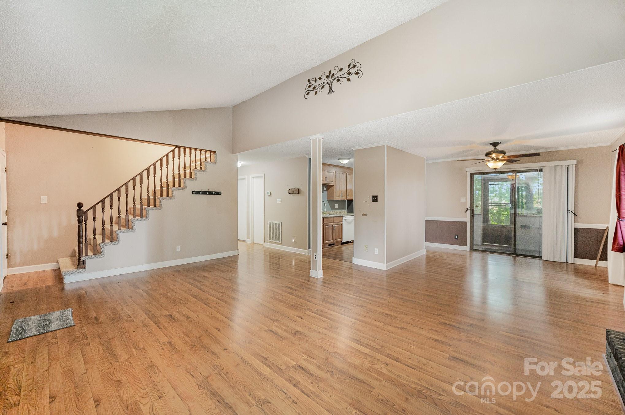 110 Hidden Valley Cherryville, NC 28021 - Photo 8 of 23 a view of an entryway with wooden floor