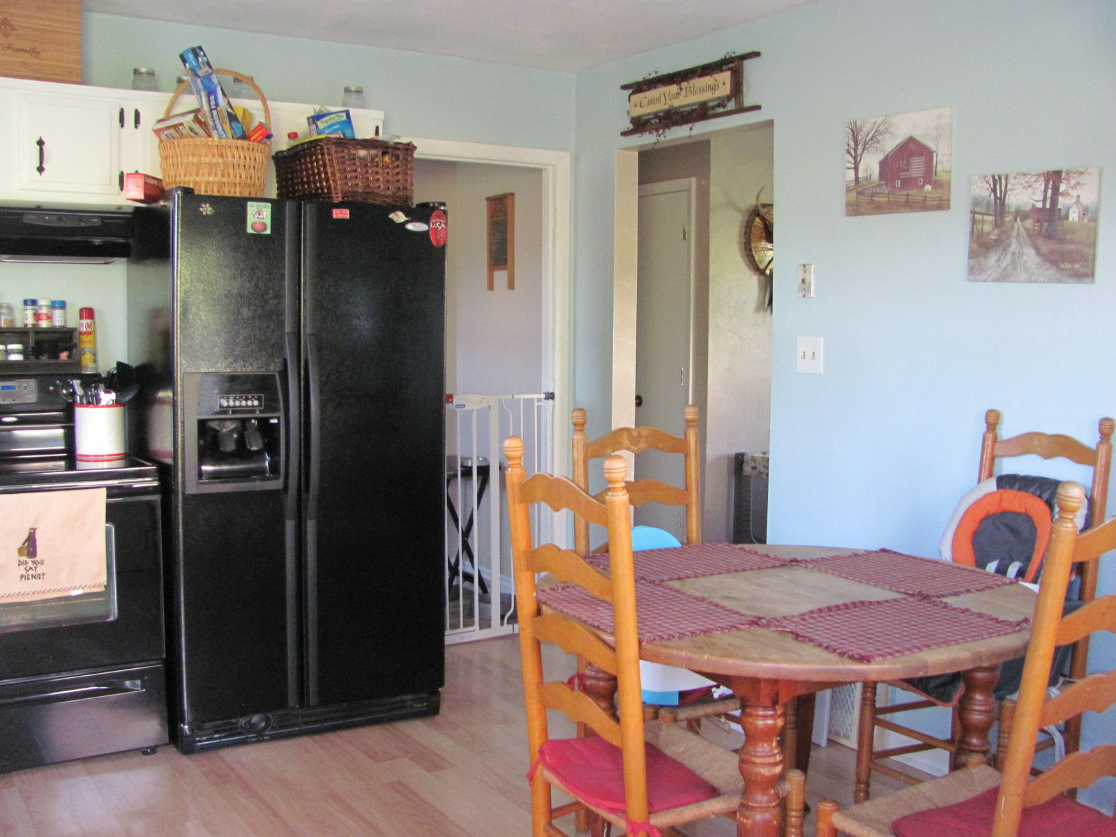 731 Mountain Pass Road Blue Ridge, VA 24064 - Photo 8 of 25 Kitchen to LIving Room