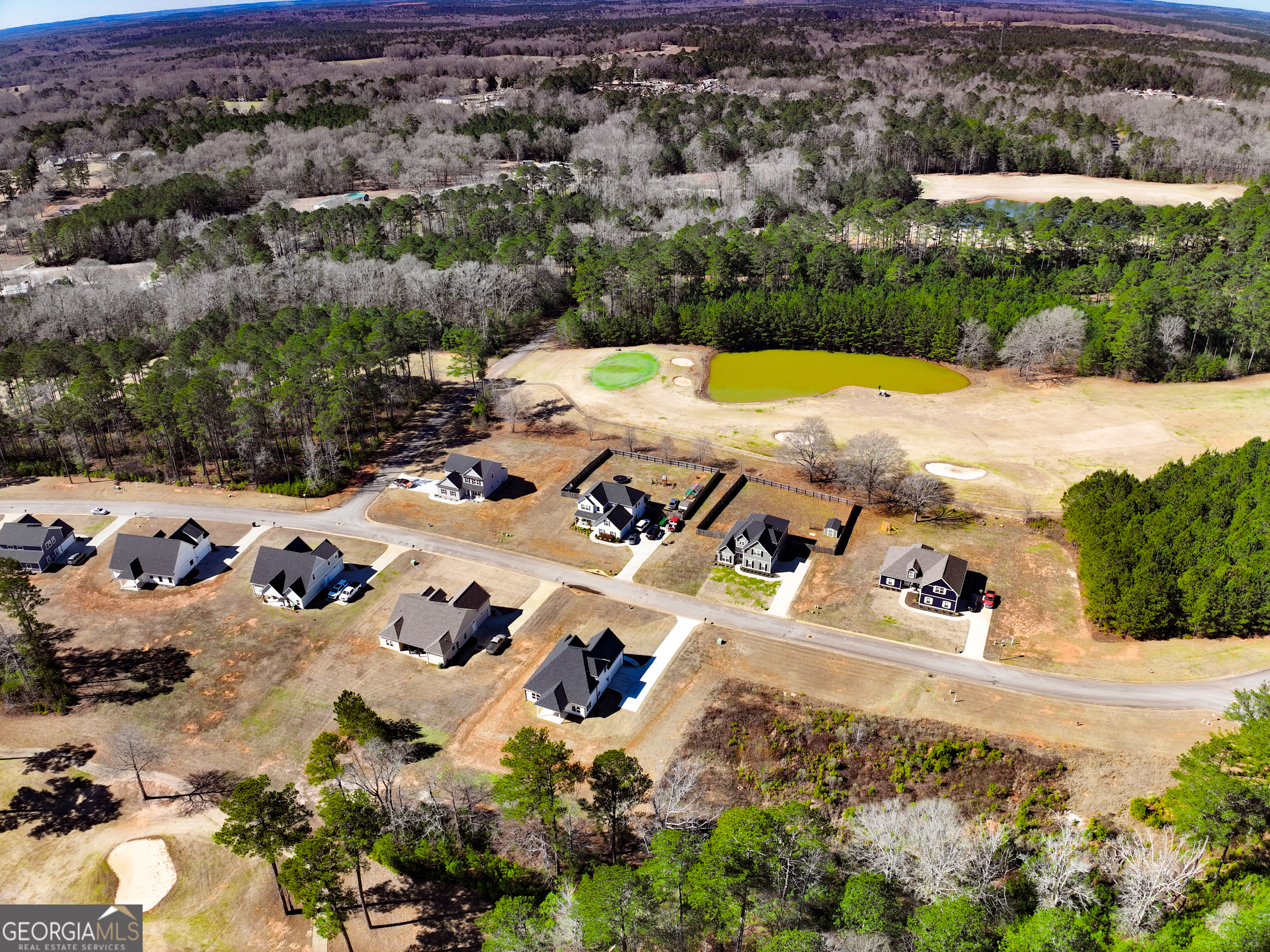 705 Riverside Estates Lanett, AL 36863 - Photo 5 of 29 an aerial view of a house with a yard