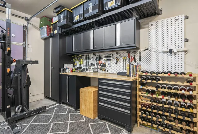 a view of storage and utility room