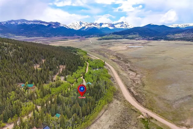 a view of mountain with outdoor space