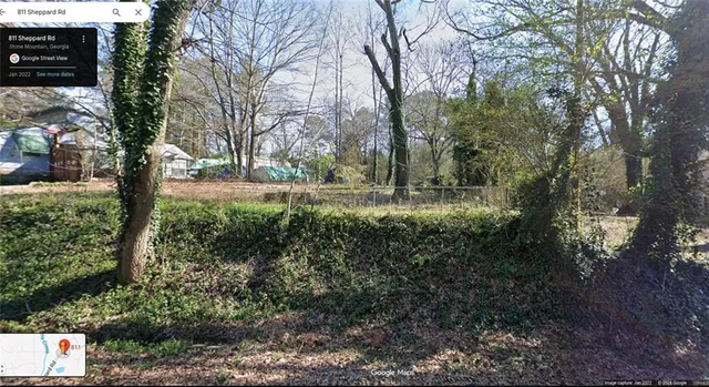 a view of outdoor space and yard