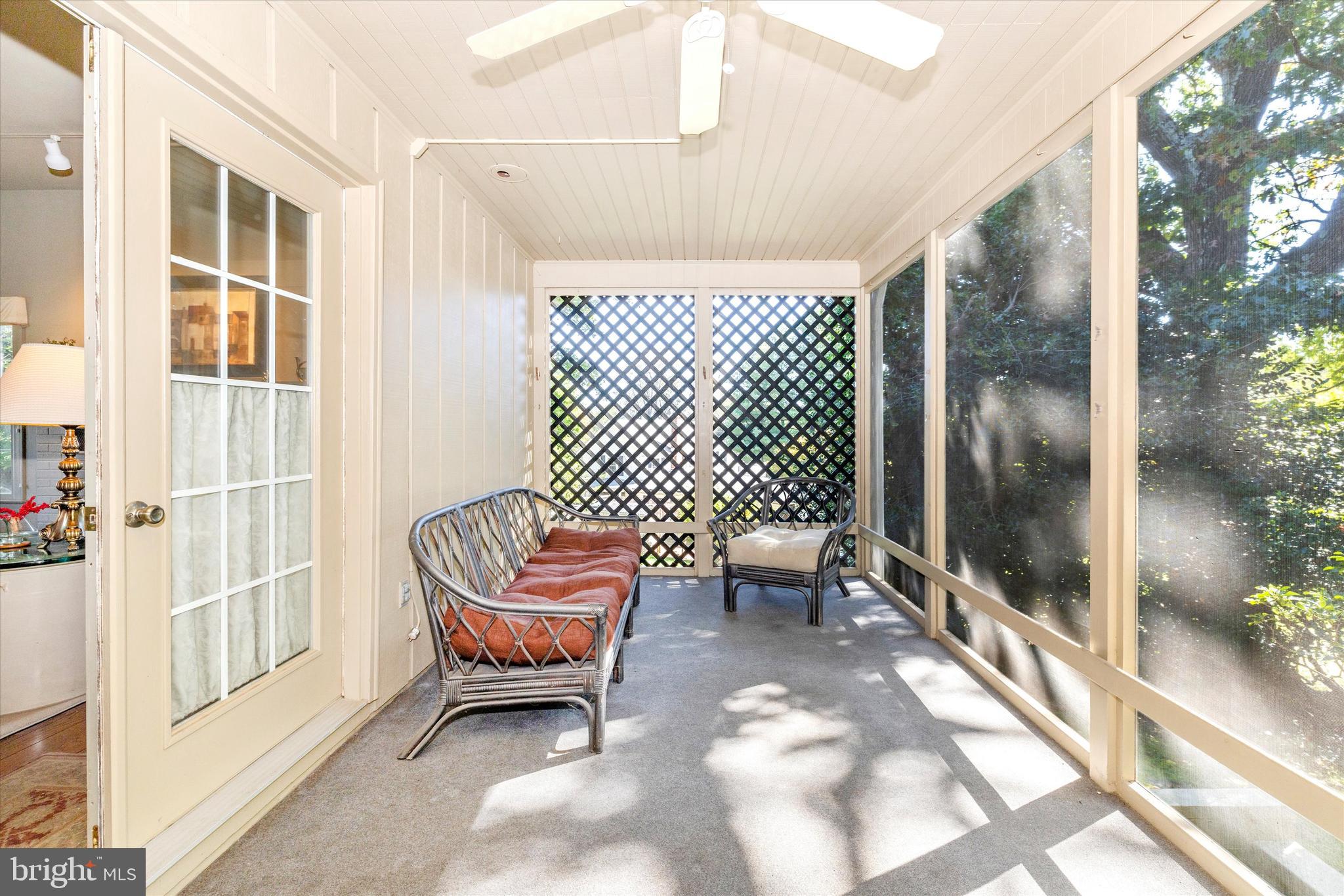 5433 Shookstown Road Frederick, MD 21702 - Photo 29 of 43 Peaceful Screened Porch off Family Room