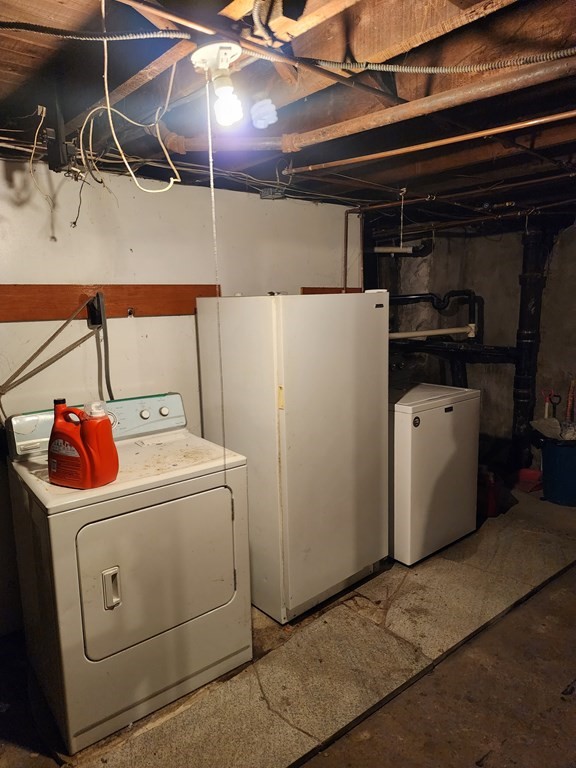 2 Thayer Street Worcester, MA 01603 - Photo 31 of 33 a utility room with dryer and washer