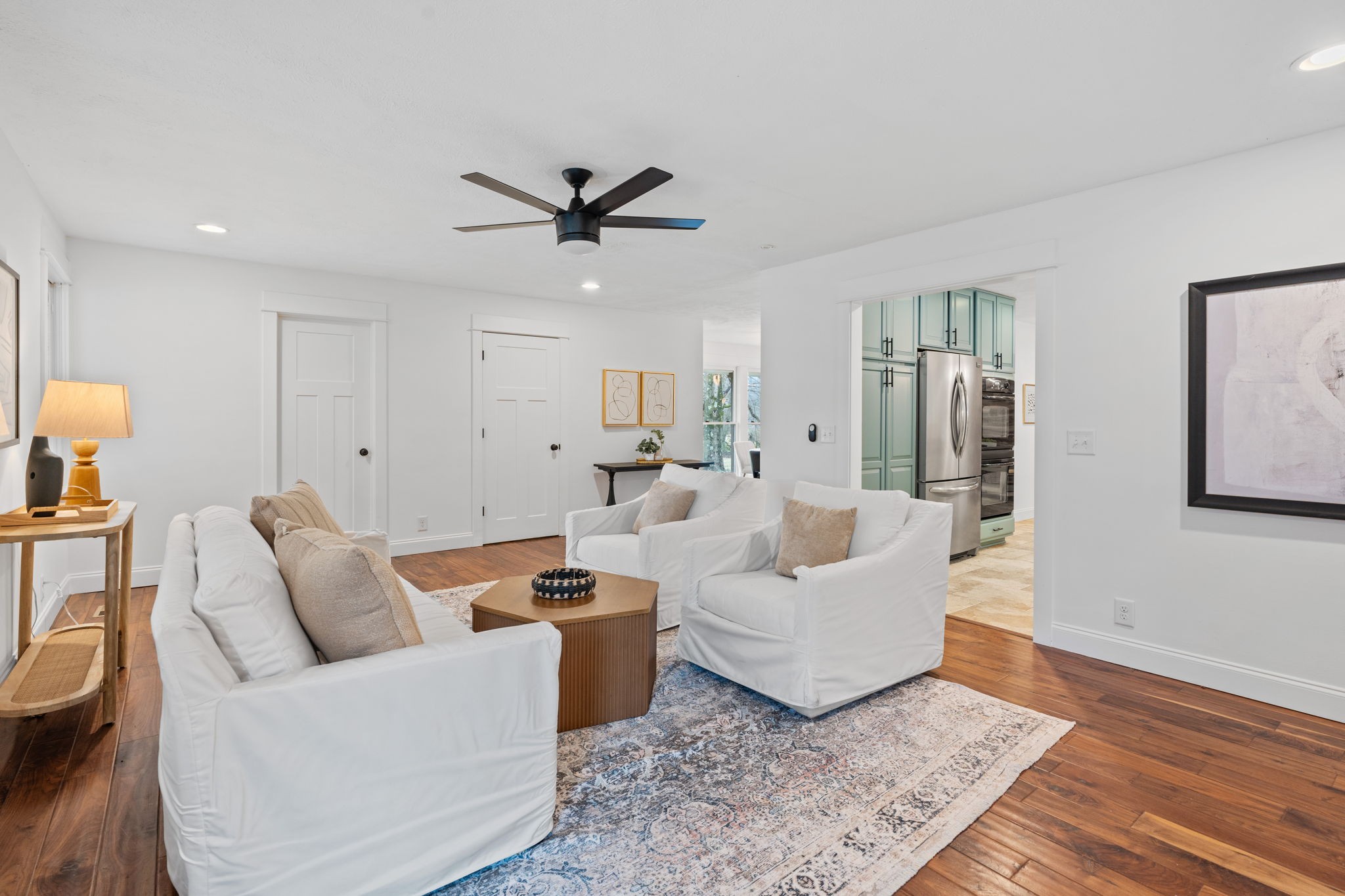 4462 Harpeth School Road Franklin, TN 37064 - Photo 12 of 45 a living room with furniture and a wooden floor