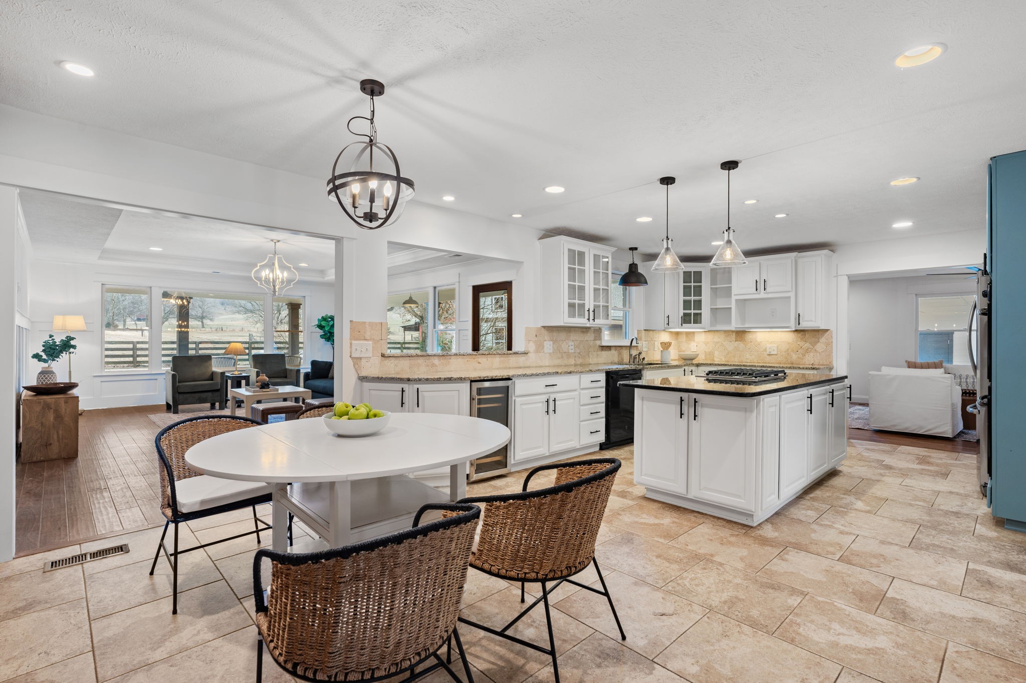 4462 Harpeth School Road Franklin, TN 37064 - Photo 16 of 45 a large kitchen with a table and chairs in it