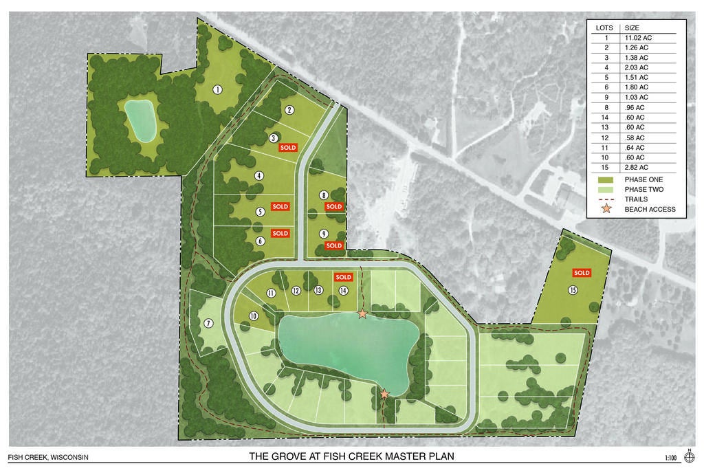 Lot 14 County Road Fish Creek, WI 54212 - Photo 1 of 17 Gallery Image 1