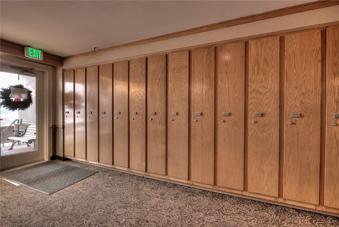 1211 West Keystone Road, Unit 2768 Keystone, CO 80435 - Photo 13 of 24 Ski Lockers for each unit in hallway