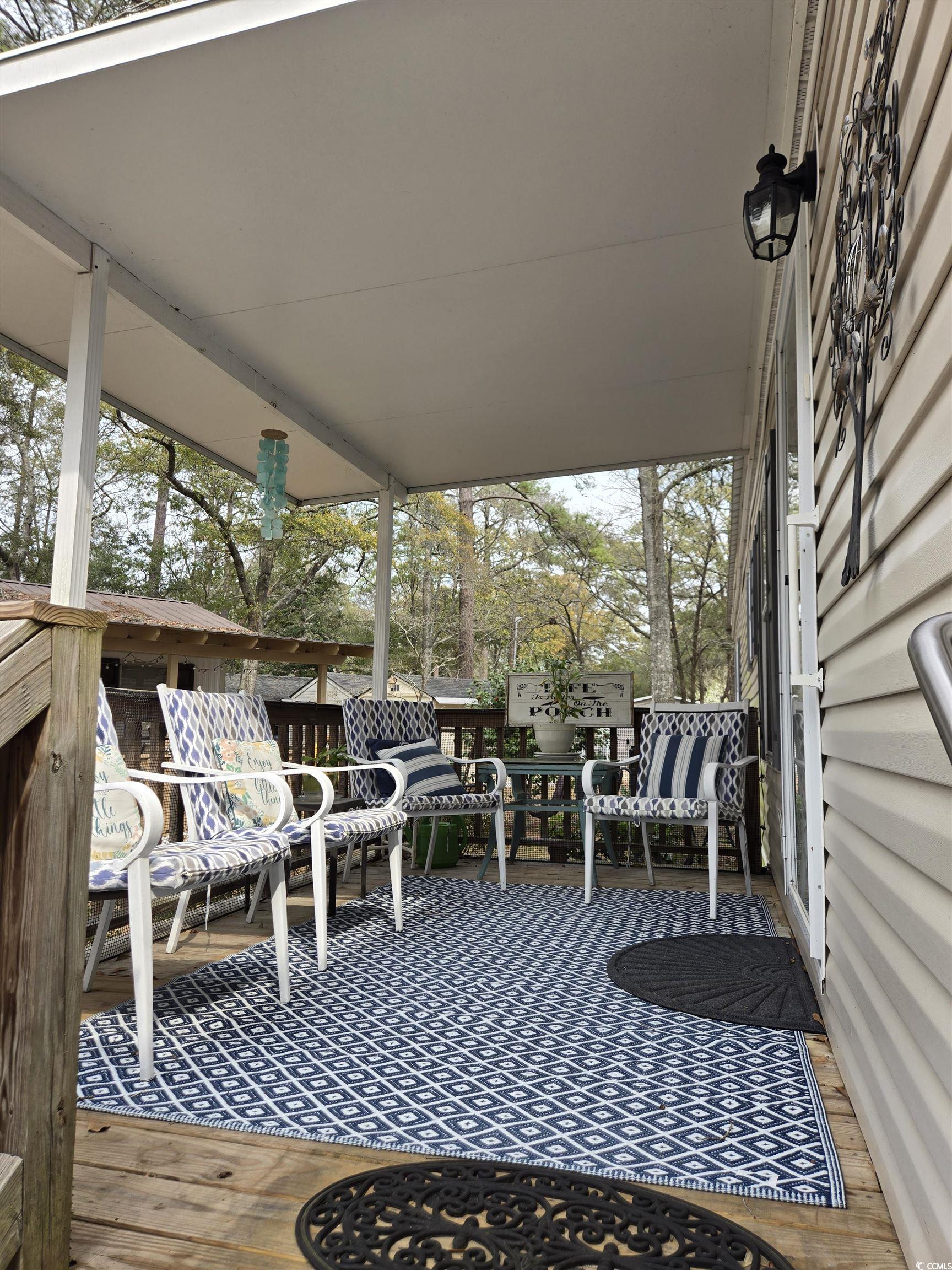 512 Porter Drive Murrells Inlet, SC 29576 - Photo 7 of 31 View of wooden terrace