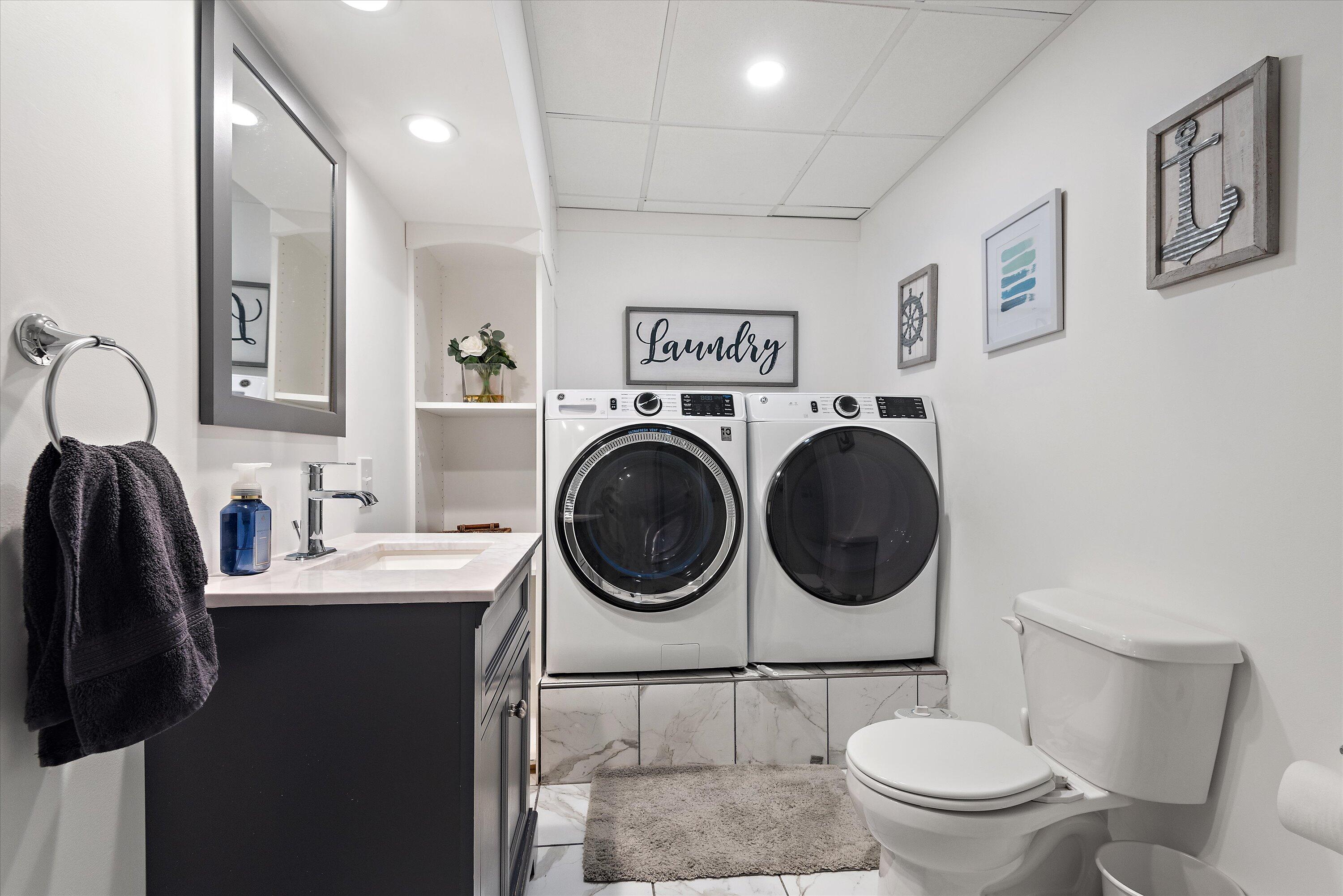 283 Skyline Road Bangor, ME 04401 - Photo 71 of 74 74-283 Skyline Lower Level Bath 4-Laundr