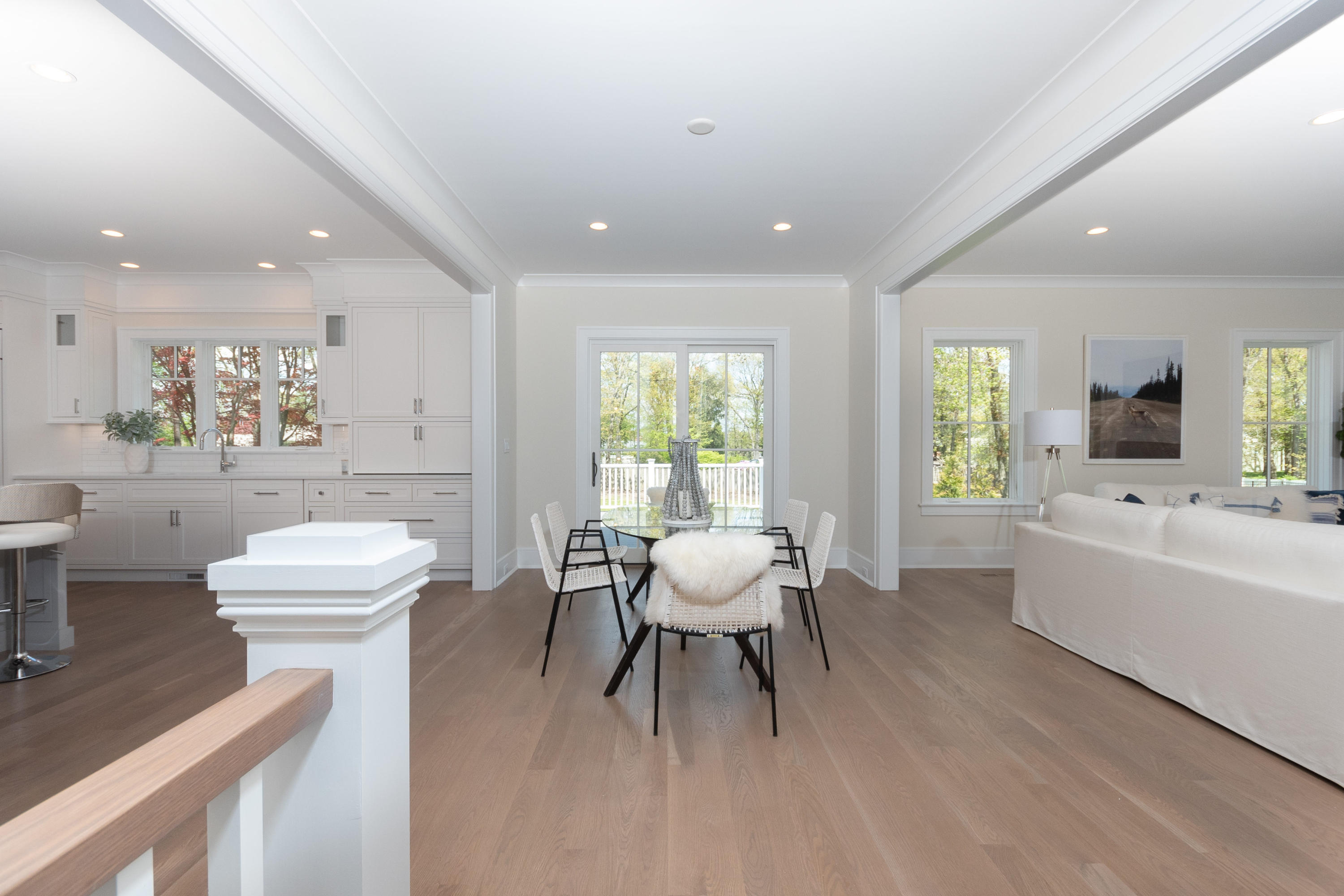 113 Hollow Tree Ridge Road Darien, CT 06820 - Photo 15 of 48 a living room with furniture and a large window