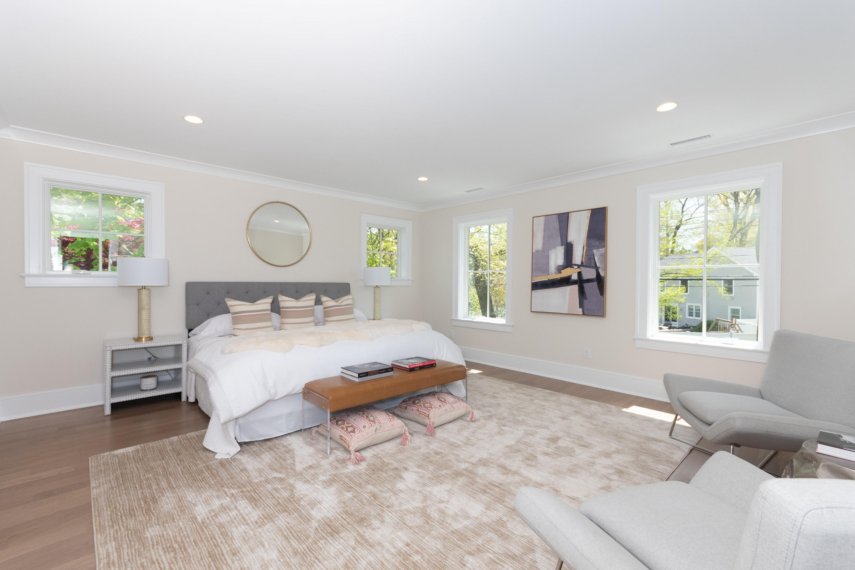 113 Hollow Tree Ridge Road Darien, CT 06820 - Photo 22 of 48 a bedroom with a bed and window