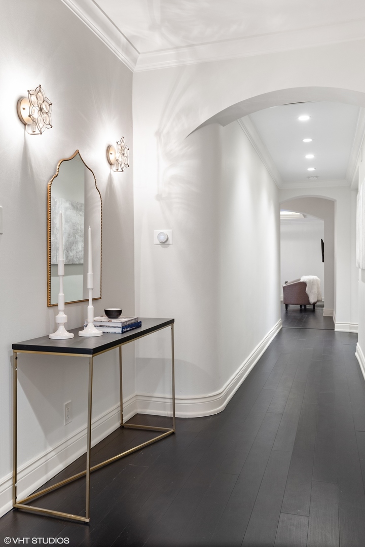 222 East Chestnut Street, Unit 8A Chicago, IL 60611 - Photo 4 of 41 a view of a hallway with workspace